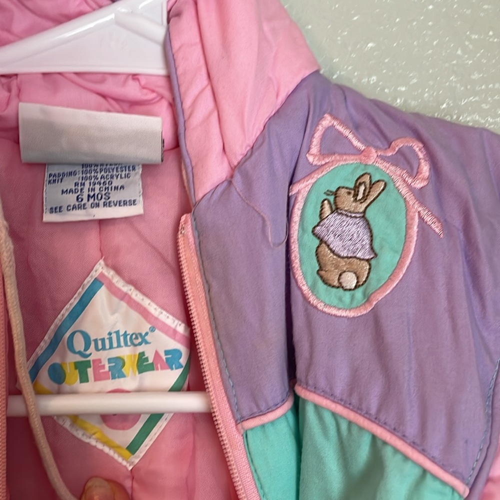 VINTAGE Peter Rabbit snowsuit - Picture 2 of 6